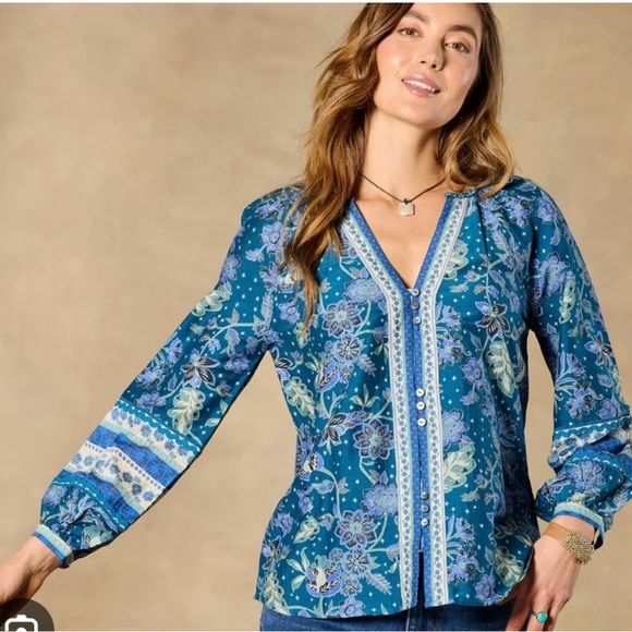 Sundance Tops - NWT Sundance Cotton and Silk Arvilla Peasant Top Size Medium Large